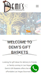 Mobile Screenshot of demisgiftbaskets.com